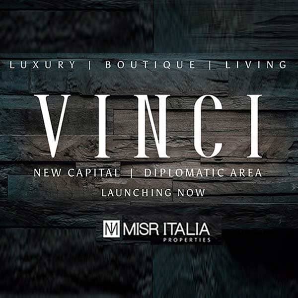 هل أنت مستعد لمشروع VINCI الجديد لشركة مصر إيطاليا Misr Italia بالعاصمة الجديدة؟
