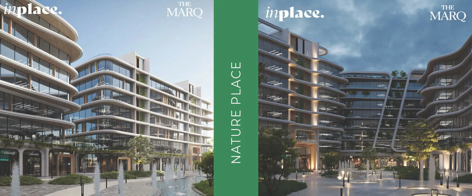 In_place | مجتمع أعمال متكامل القاهرة الجديدة