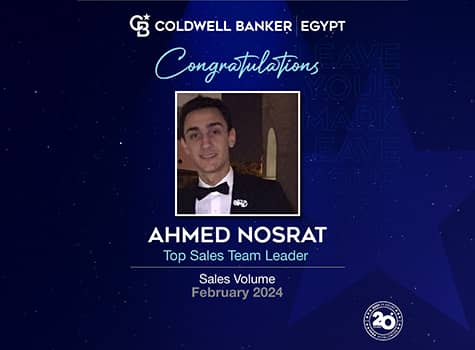 نقدم لكم فريقنا الأفضل أداءً في كولدويل بانكر برايم في مصر لشهر فبراير!