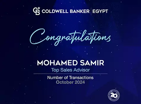 نقدم لكم فريقنا الأفضل أداءً في كولدويل بانكر برايم في مصر لشهر أكتوبر!