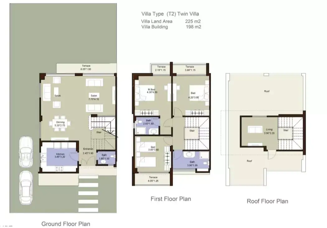 Patio Zahraa | Twin-house