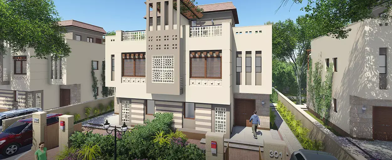 Green 4 | Twin-house