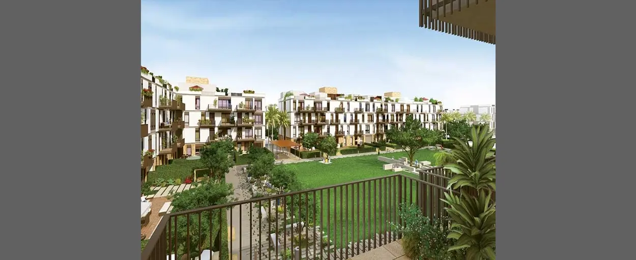 Courtyard - Westown | شقة